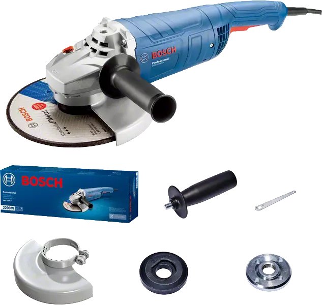 EAN 4053423240689 - Bosch GWS 2200 P PROFESSIONAL amoladora angular 23 cm 6500 RPM 2200 W 5,3 kg imagen 1