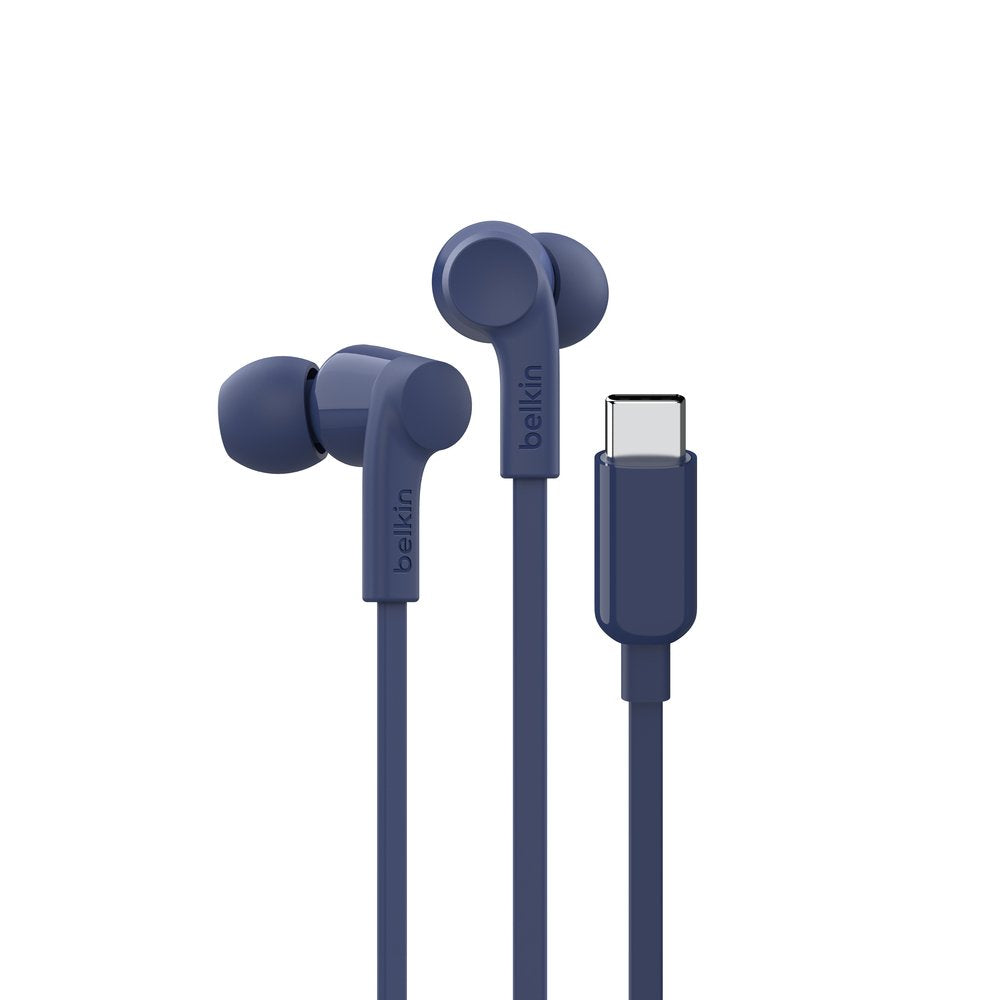 EAN 0745883894451 - Belkin SoundForm Auriculares Alámbrico Dentro de oído Música/uso diario USB Tipo C Azul imagen 1
