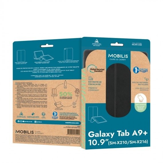 EAN 3700992530291 - Mobilis 068014 funda para tablet 27,7 cm (10.9") Folio Negro imagen 4