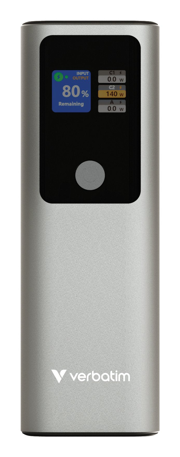 Verbatim Powerbank Charge 'N' Go 27.000mah, 183 Watt Gris, Pd 3.1, Quick Charge 3.0 32269