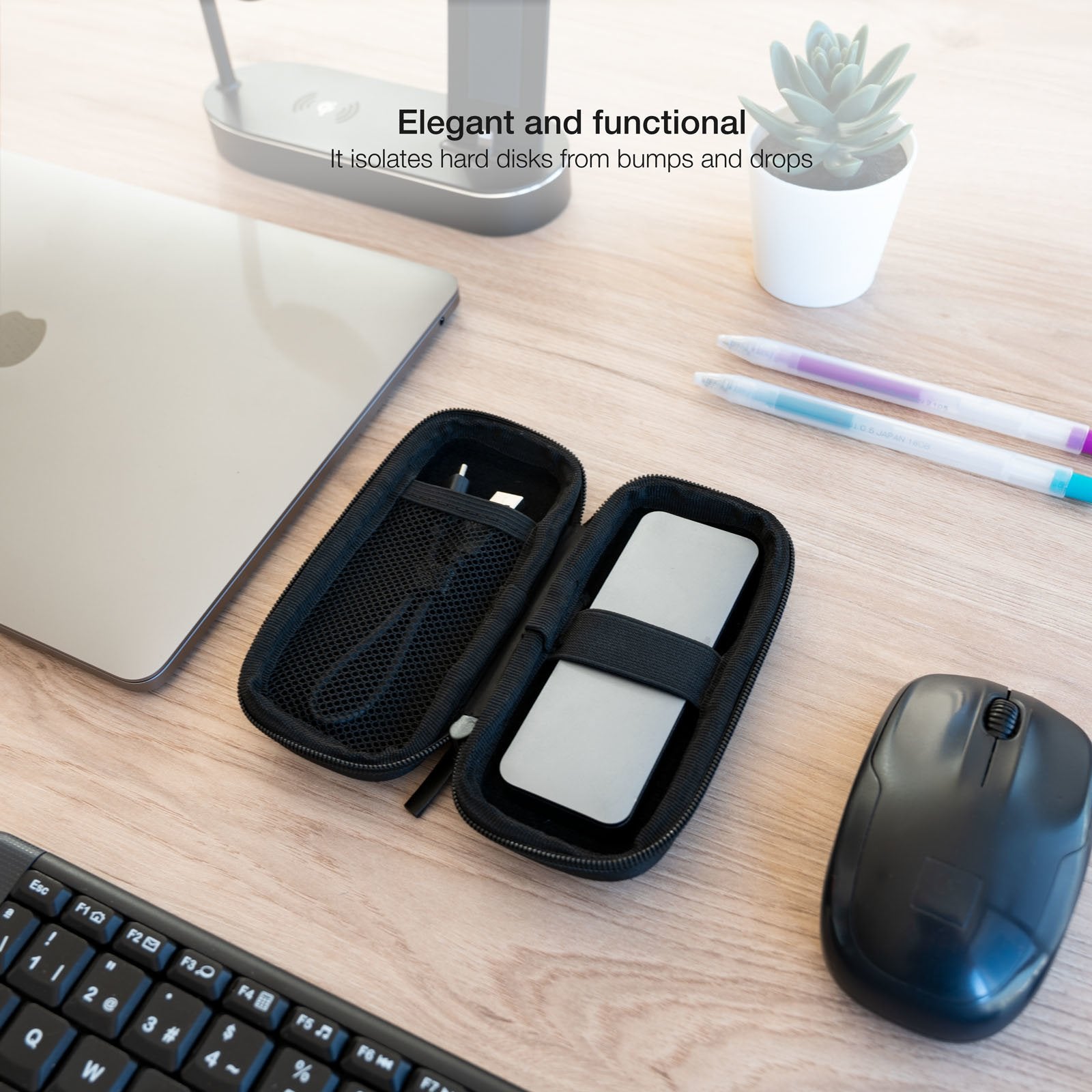 Tooq Estuche Protector Para Caja Externa M2 - Negro