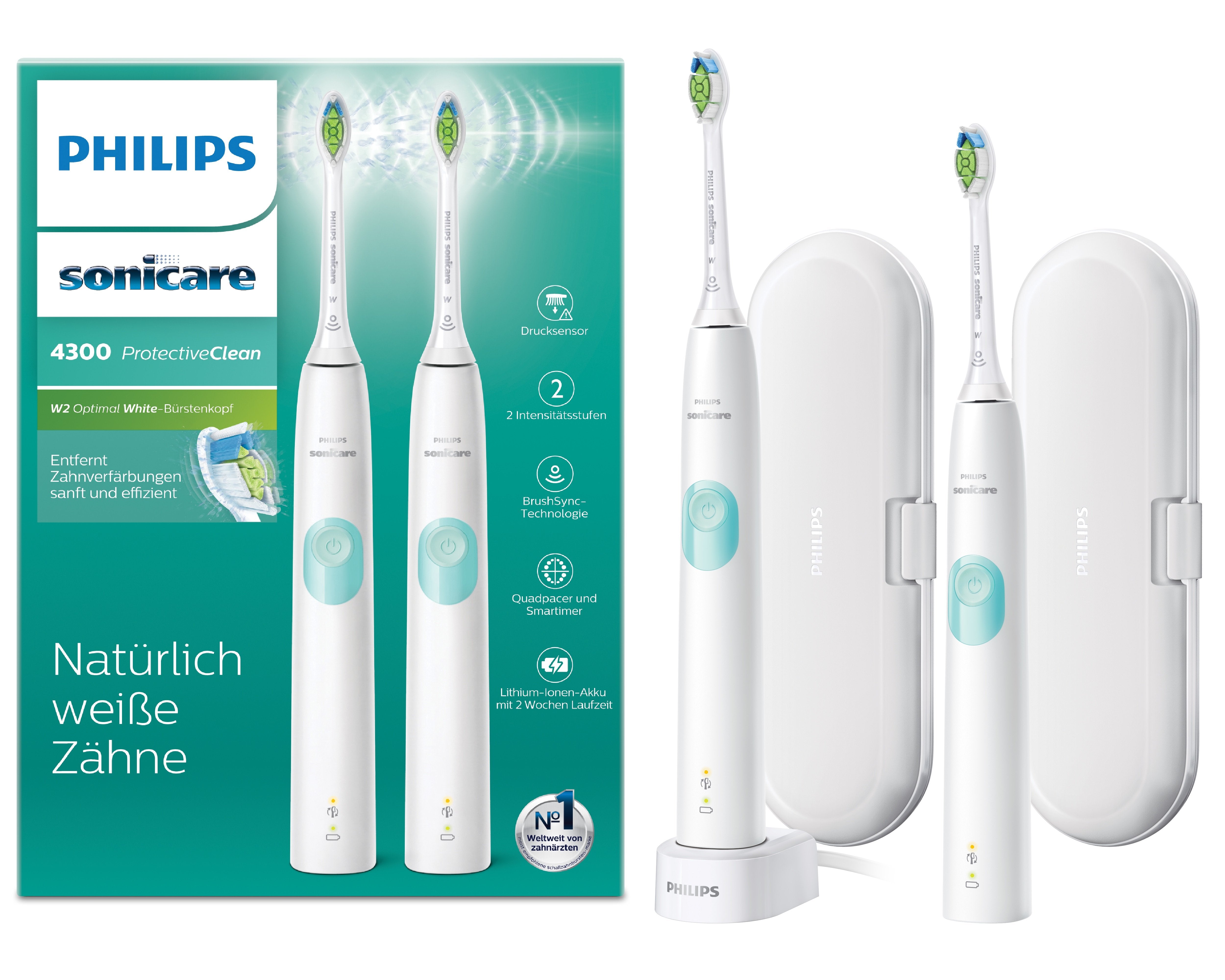 EAN 8710103863236 - Philips Sonicare HX6807/35 cepillo eléctrico para dientes Adulto Cepillo dental sónico Color menta, Blanc imagen 1