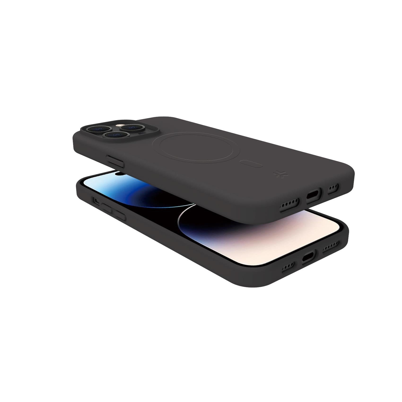 Celly Cromomag1054bk Funda Para Apple Iphone 15 Pro (6.1") Negro