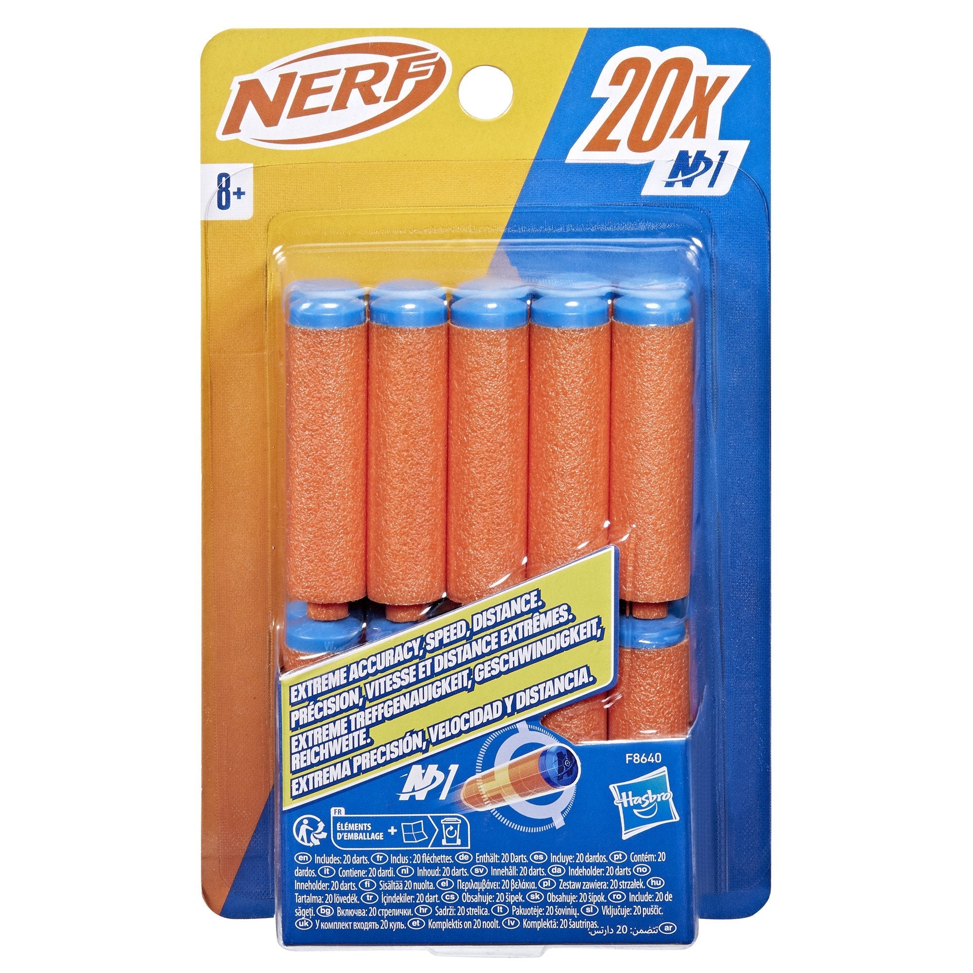 Nerf F8640eu4, Dartblaster Azul/Naranja