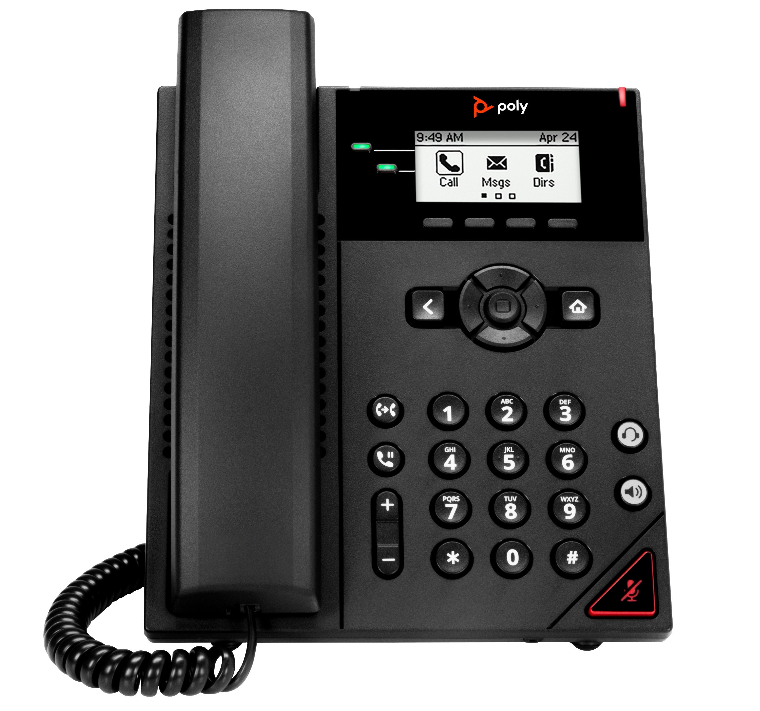 EAN 0197498638355 - HP Poly VVX 150 2-Line IP Phone and PoE-enabled teléfono IP imagen 1