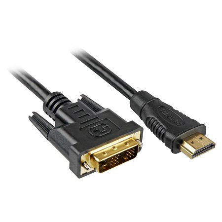 EAN 4044951015221 - Sharkoon 4044951015221 adaptador de cable de vídeo 3 m HDMI DVI-D Negro imagen 1