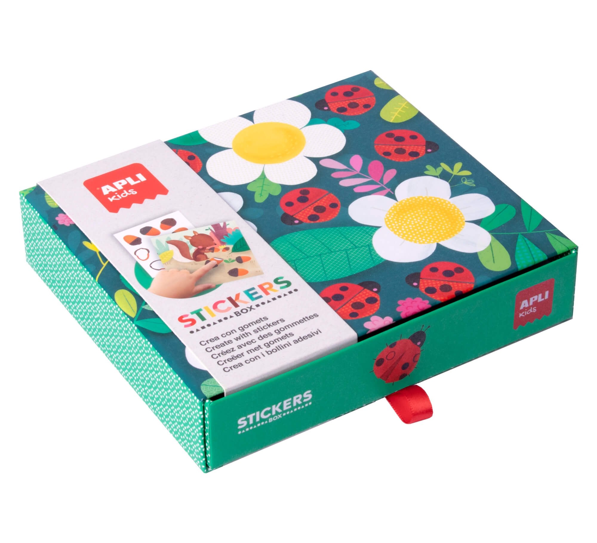 EAN 8410782183624 - APLI Kids Stickers Juego de mesa Emparejamiento imagen 2