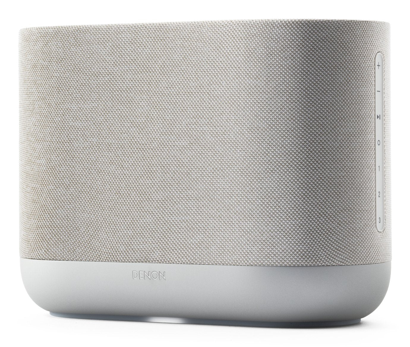 Denon Home 400 Silver Altavoz Inteligente Inalámbrico Con Tecnología Heos Y Sonido Dolby Atmos.