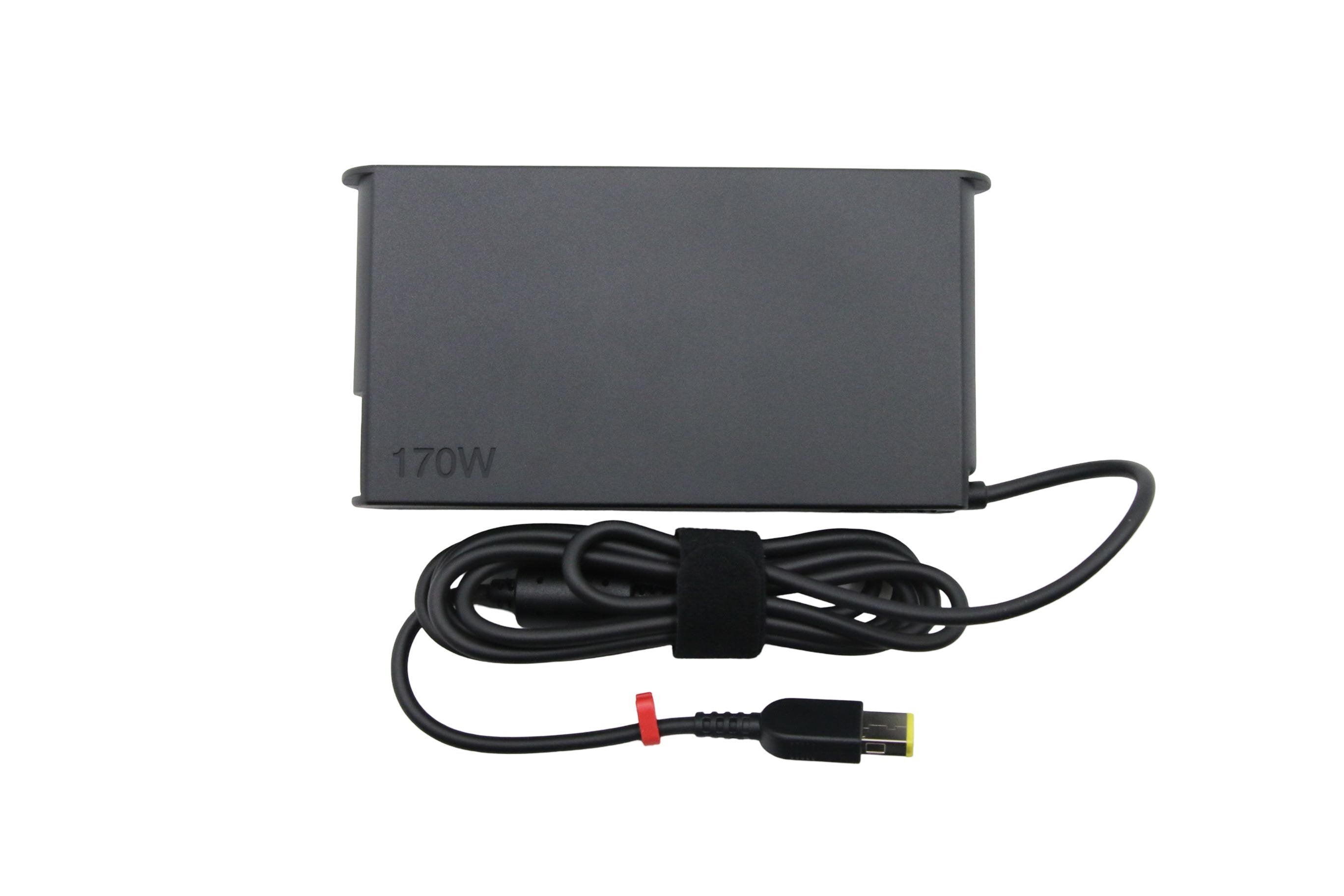 Lenovo Cargador 20v 8.5a 170w Con Cable Alimentación Para Lenovo Thinkpad T440p 02dl140