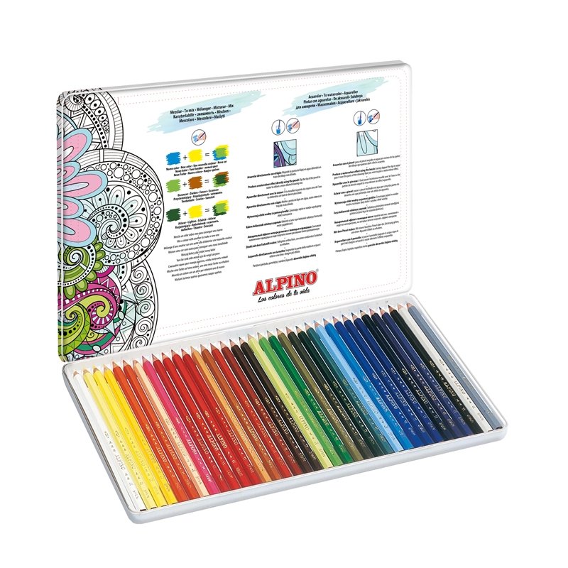 EAN 8413240598114 - Alpino AL000242 lápiz de color Multicolor 36 pieza(s) imagen 3