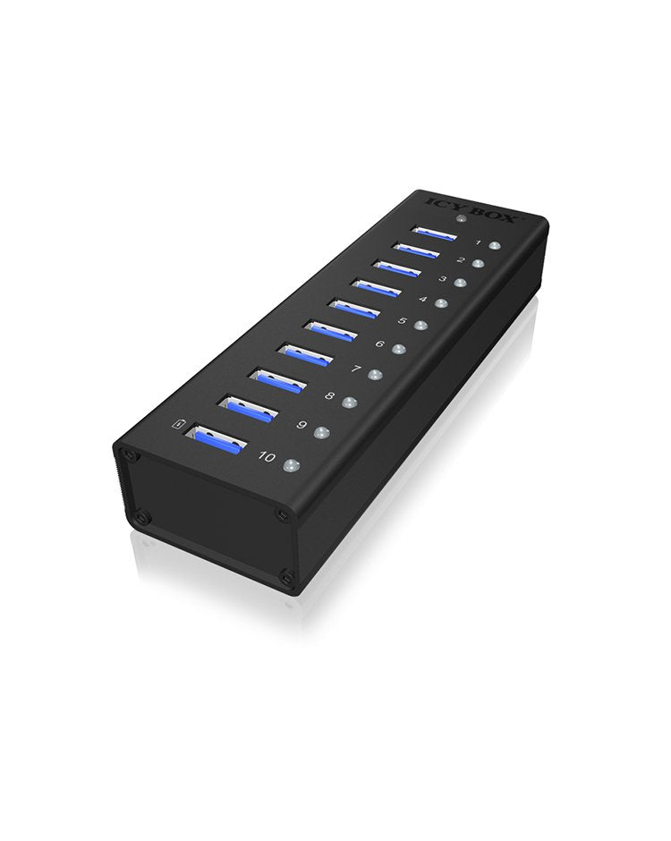 EAN 4250078160441 - ICY BOX IB-AC6110 USB 3.2 Gen 1 (3.1 Gen 1) Type-B 5000 Mbit/s Negro imagen 2