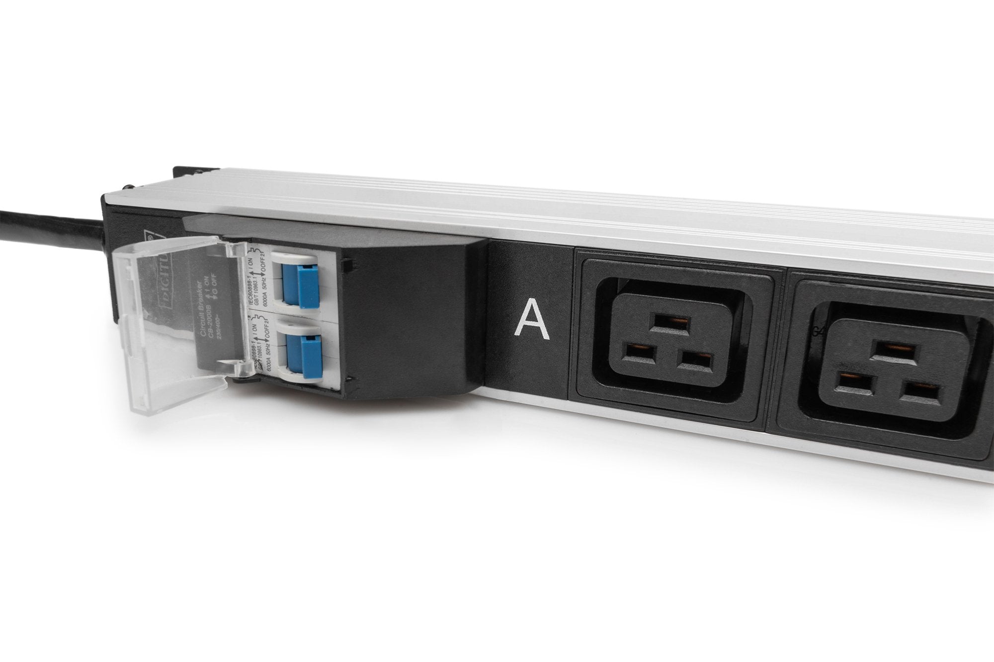 Digitus Pdu It Básica, 1 Fase 32 A, 24 X C13, 4 X C19, Cable De Alimentación De 3 M, Clavija Iec 60309 32 A