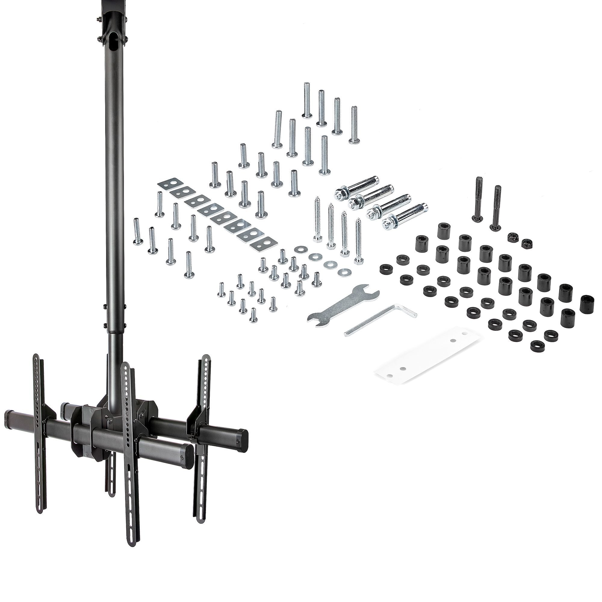 EAN 0065030880671 - StarTech.com FPCEILBTB soporte para pantalla de señalización 190,5 cm (75") Negro imagen 9