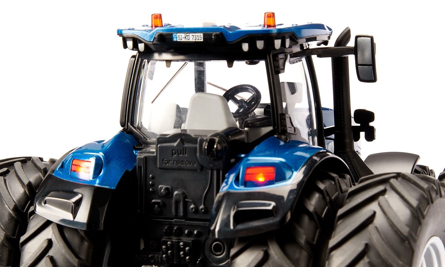 Tractor Siku Control New Holland T7.315 Con Neumáticos Dobles, Rc 10673800000