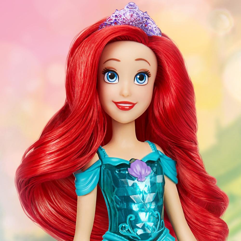 Muñeca Brillo Real Ariel La Sirenita Disney