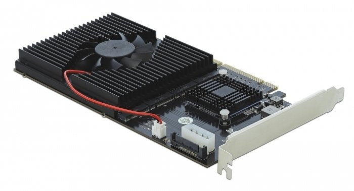 Delock 90409 Tarjeta Pci Express X8 / X16 A 4 X Interna Nvme M.2 Clave M