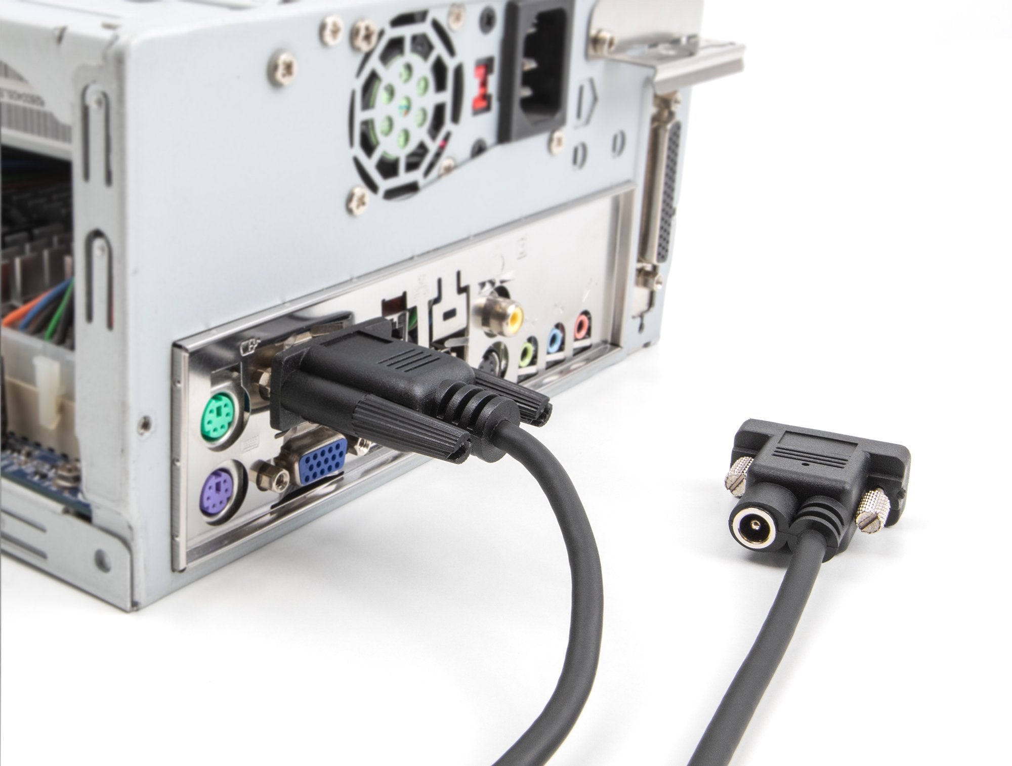 Delock 88240 Cable Serie Rs-232 D-Sub9 Hembra To D-Sub9 Hembra Conexión De Alimentación En El Pin 9 10 M