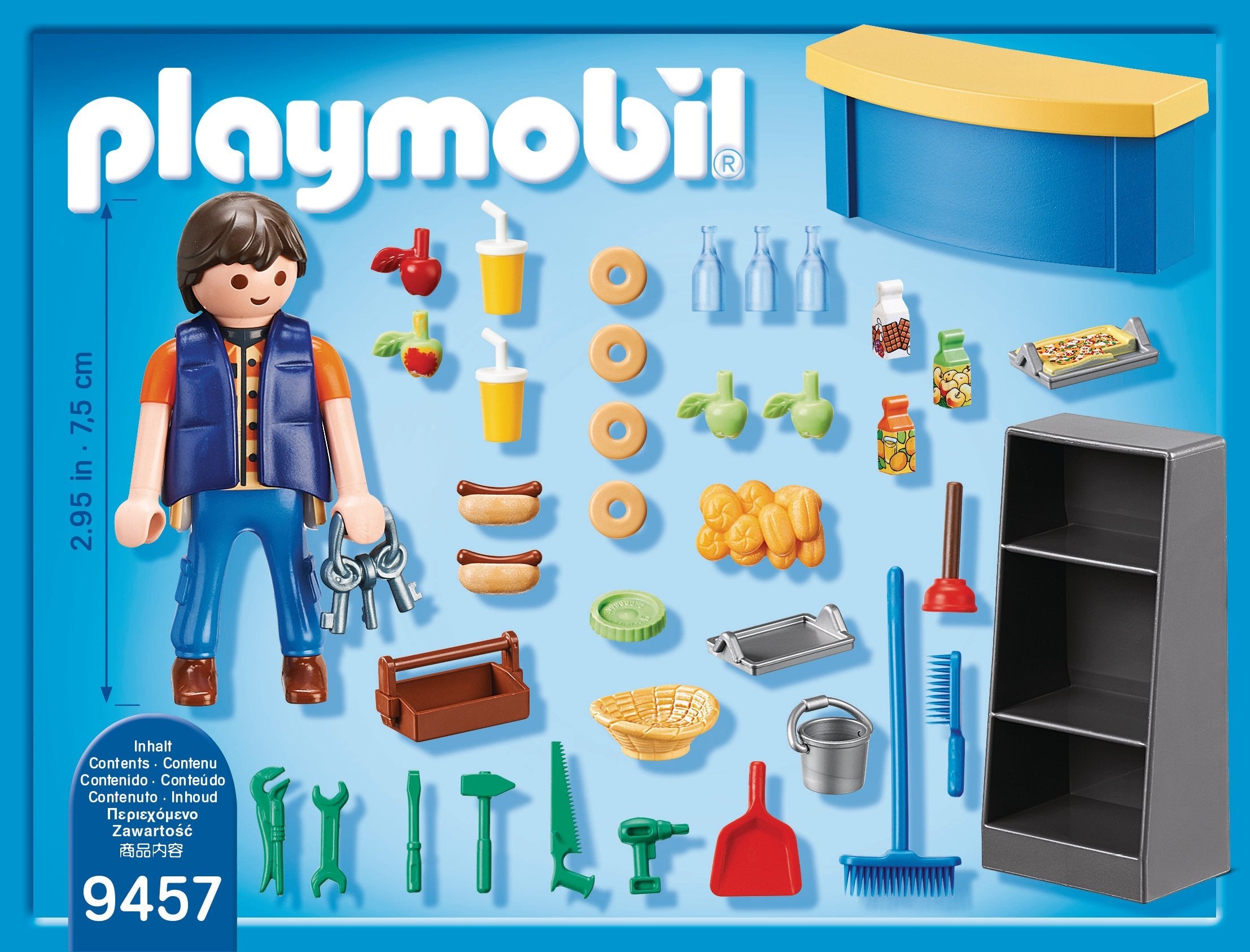 Playmobil 9457 - City Life - Supervisor Con Tienda - Nuevo Para 2019