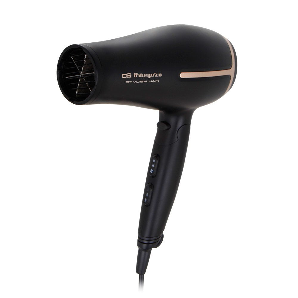 Orbegozo Secador Plegable Profesional - Potencia Y Comodidad En Un Diseño Compacto - 3 Niveles De Temperatura - 2
