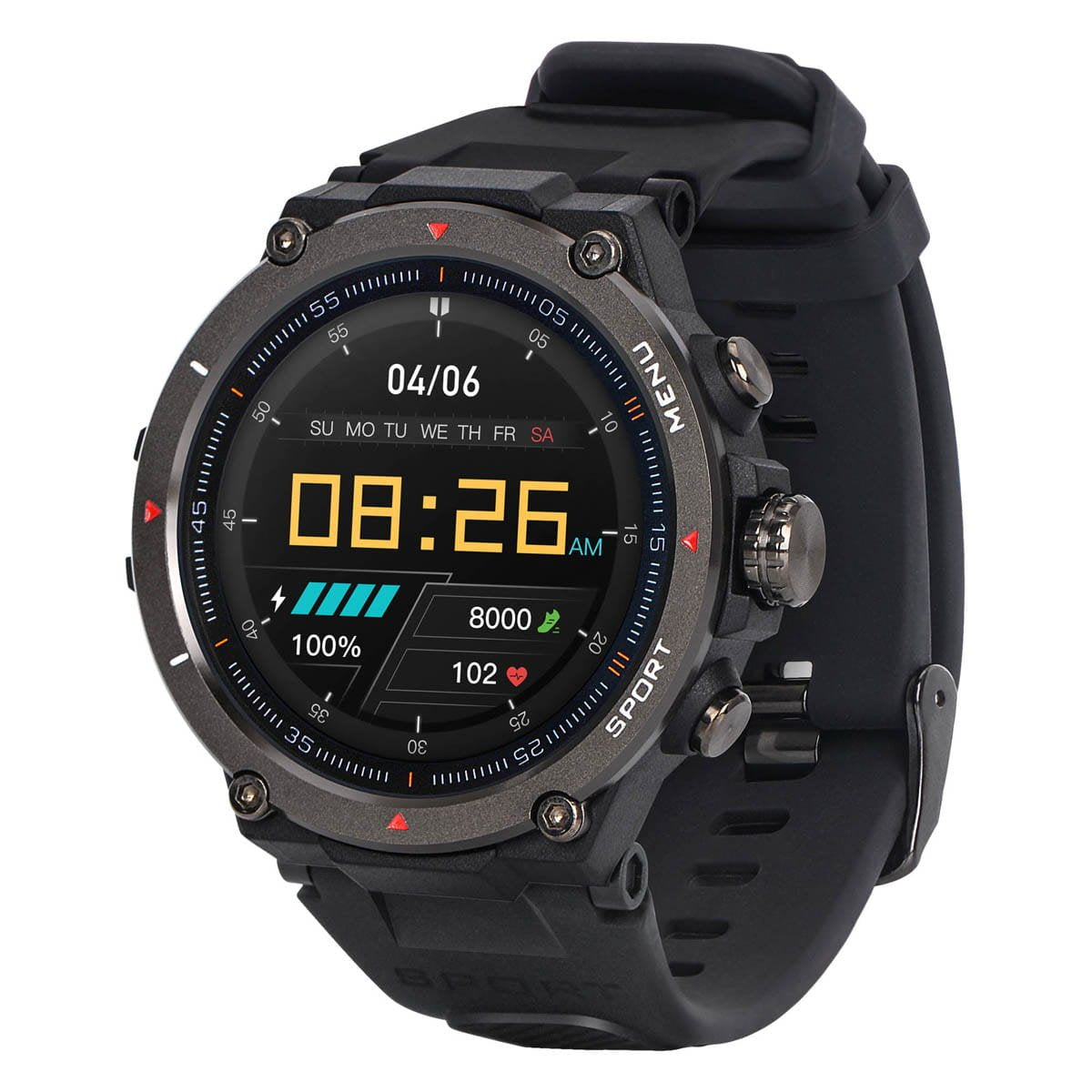 EAN 5904238484654 - Garett Electronics GRS PRO 3,3 cm (1.3") AMOLED 51 mm Digital 360 x 360 Pixeles Pantalla táctil Negro GPS imagen 1