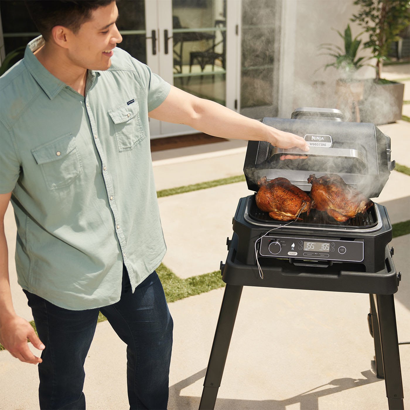 EAN 0622356281058 - Ninja OG850EU barbacoa y parrilla al aire libre Eléctrico Negro, Gris 1700 W imagen 4