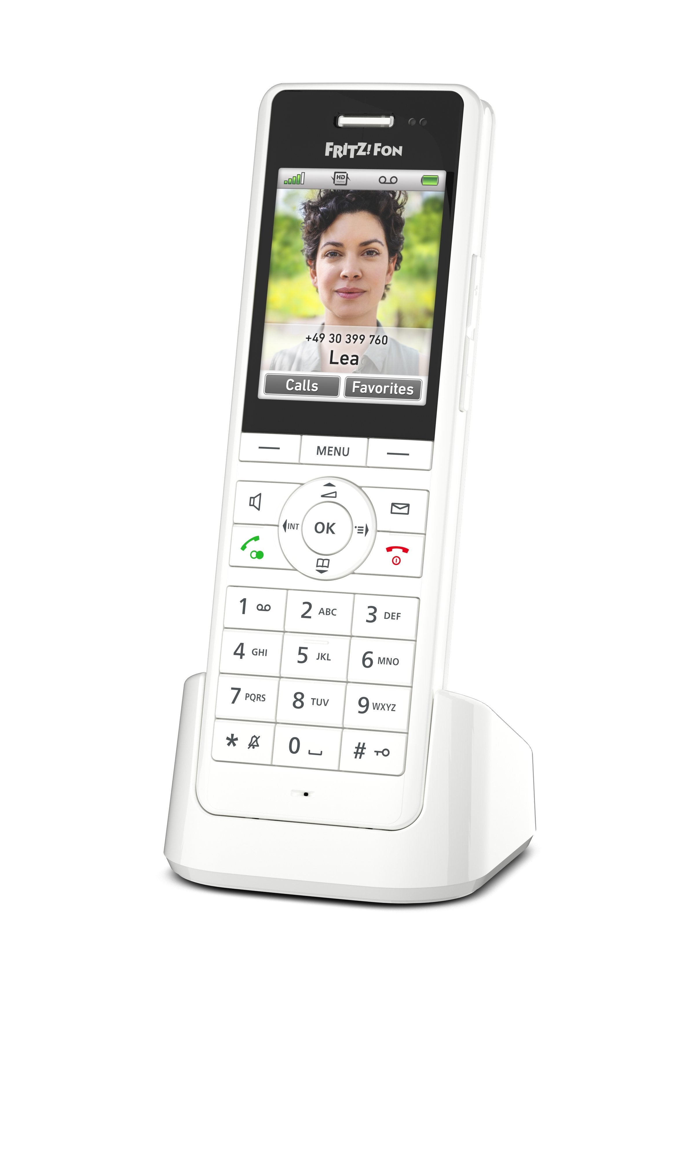 EAN 4023125030109 - Fon FRITZ! X6 Teléfono DECT Identificador de llamadas Blanco imagen 1
