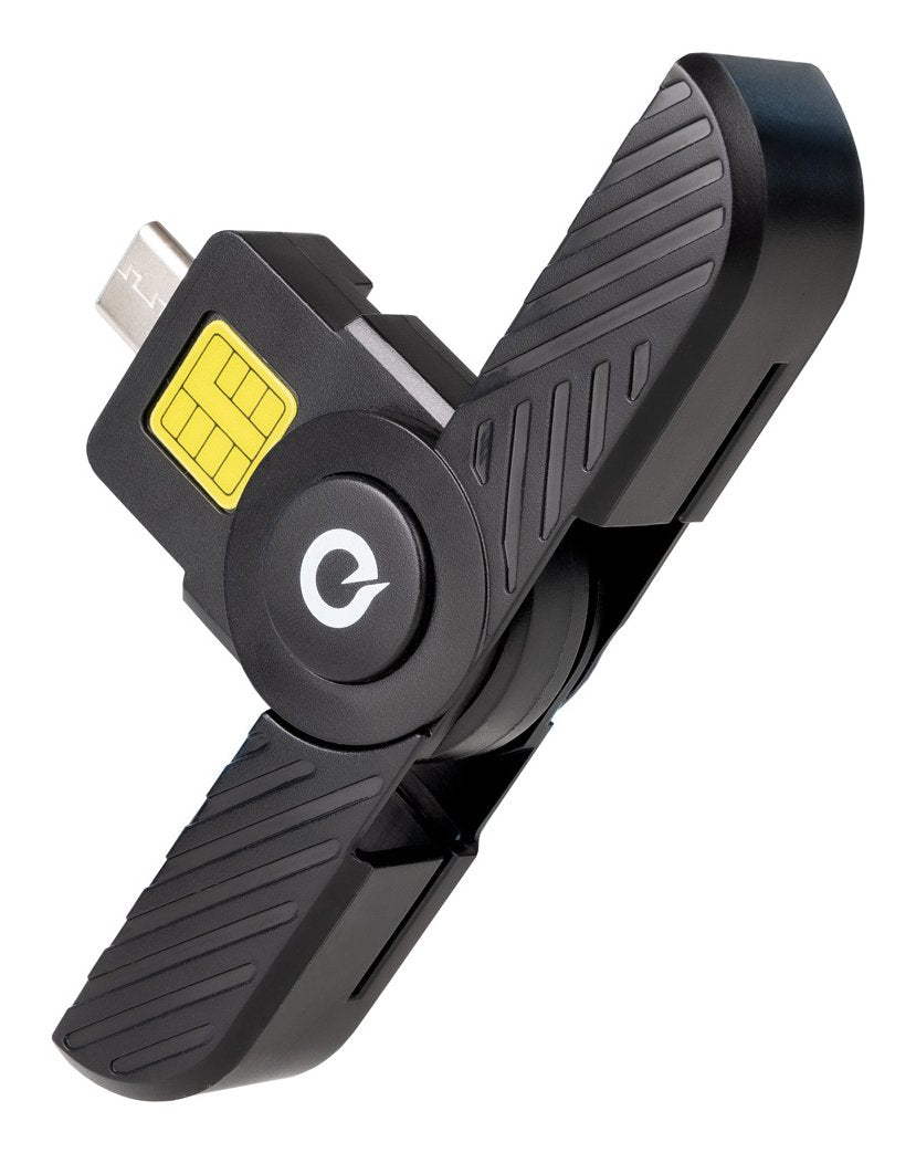 Lector Tarjetas Dnie Usb-C 2.0, Negro