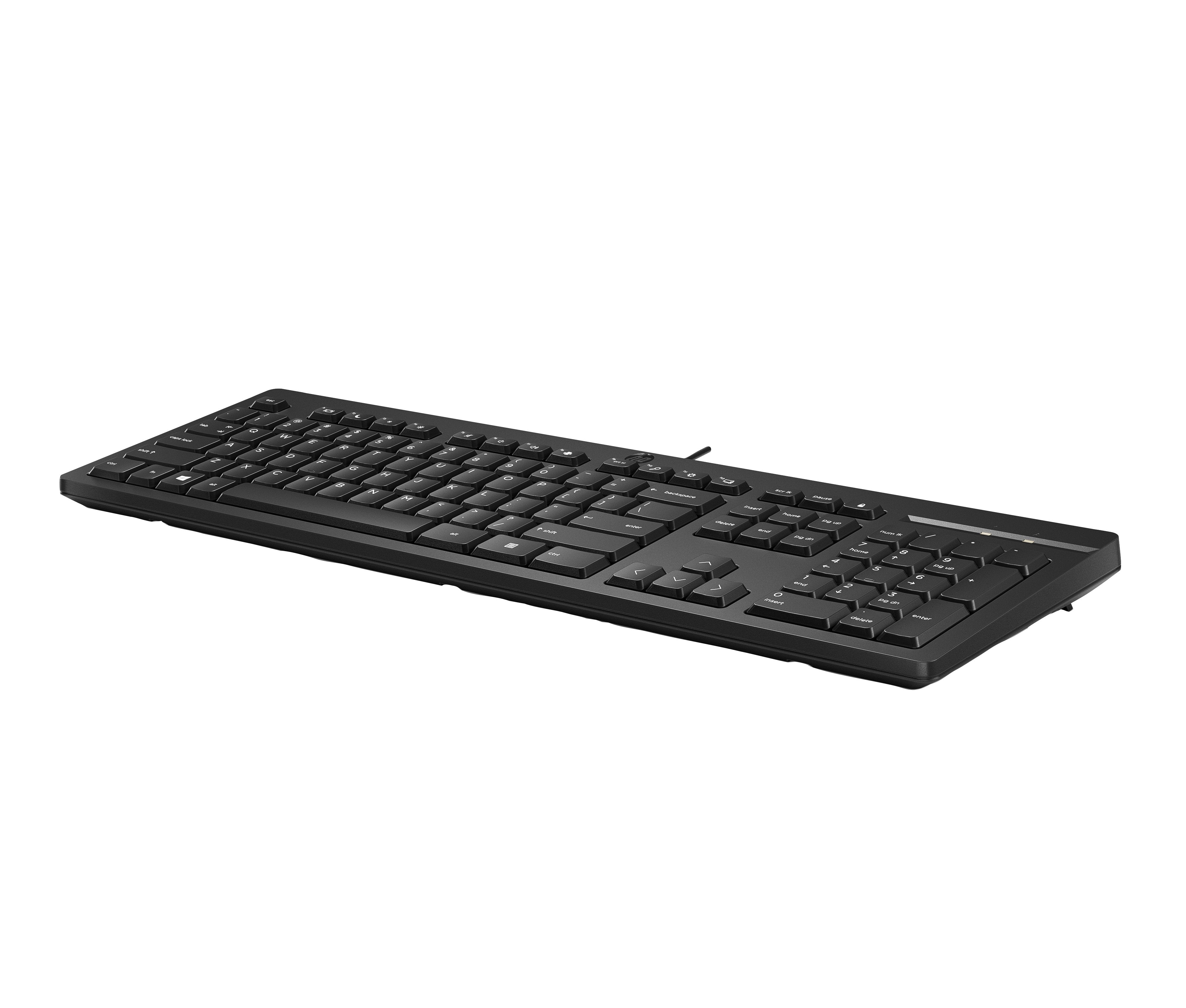 EAN 5715063017425 - HP 125 USB Wired Keyboard teclado Negro imagen 7