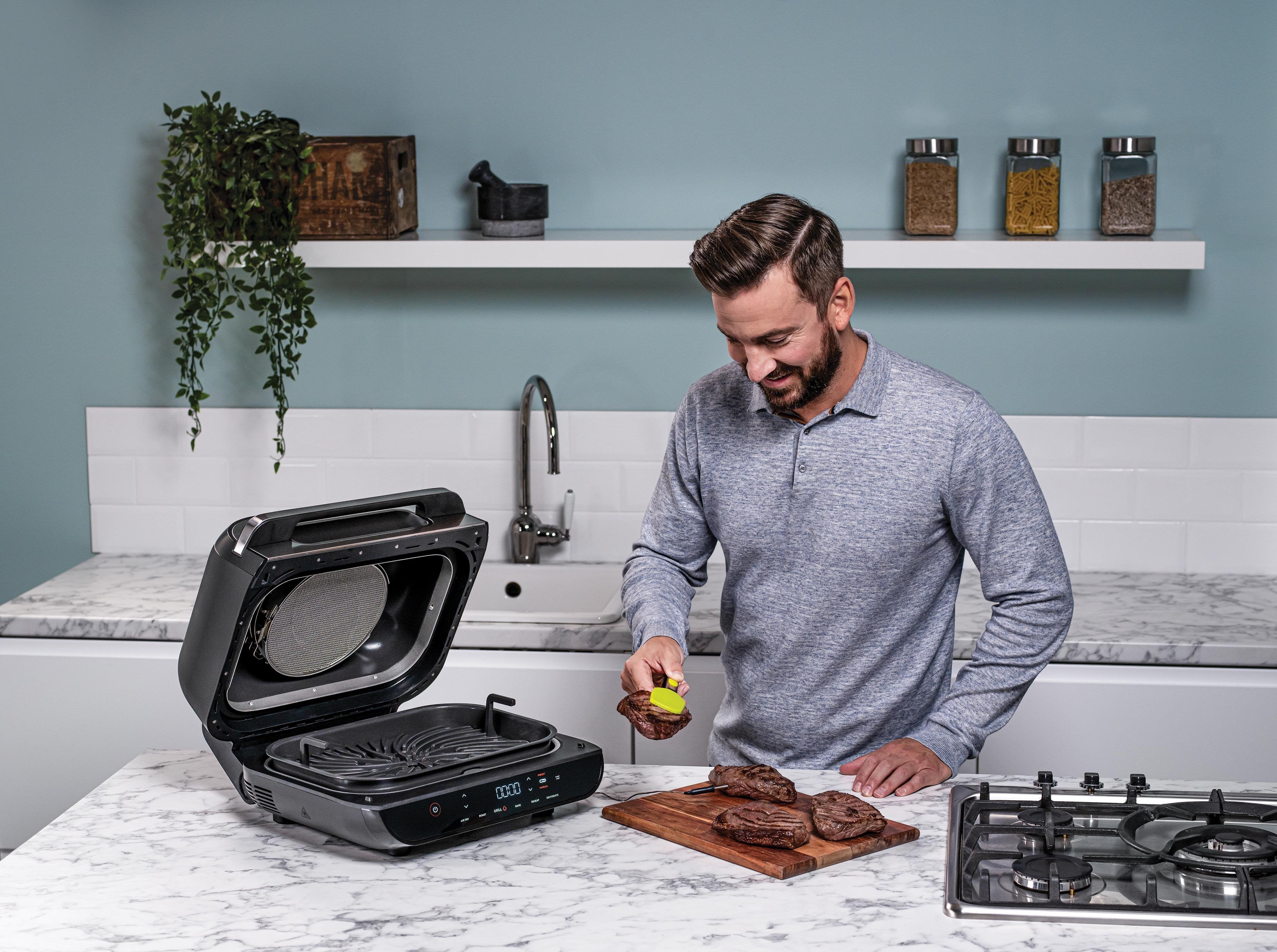 Ninja Ag551de Foodi Max Grill & Heissluftfritteuse