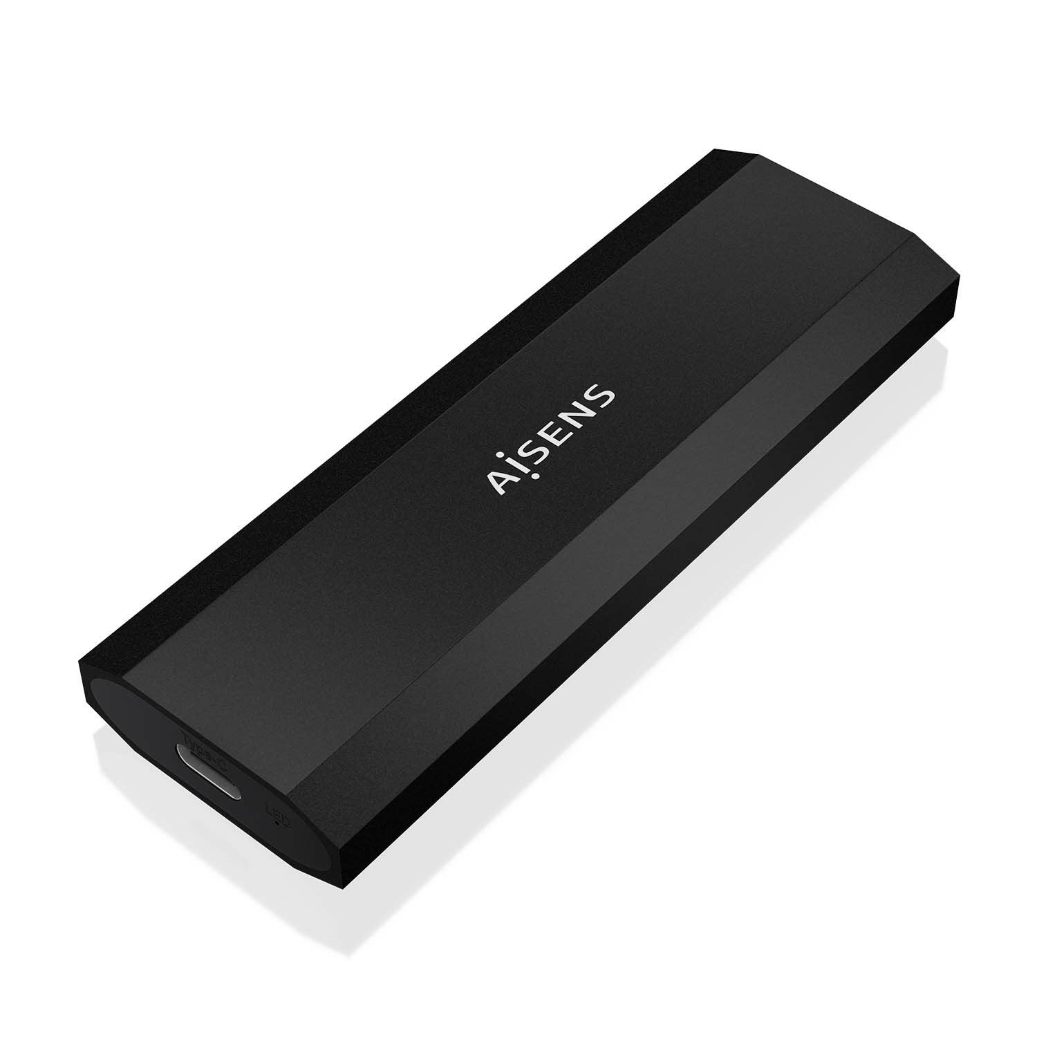 EAN 8436574709896 - AISENS ASM2-028B caja para disco duro externo Caja externa para unidad de estado sólido (SSD) Negro imagen 1