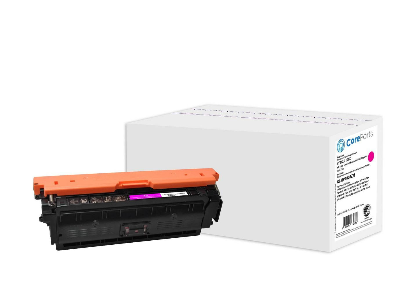 EAN 5704174132738 - CoreParts QI-HP1028ZM cartucho de tóner 1 pieza(s) Compatible Magenta imagen 1