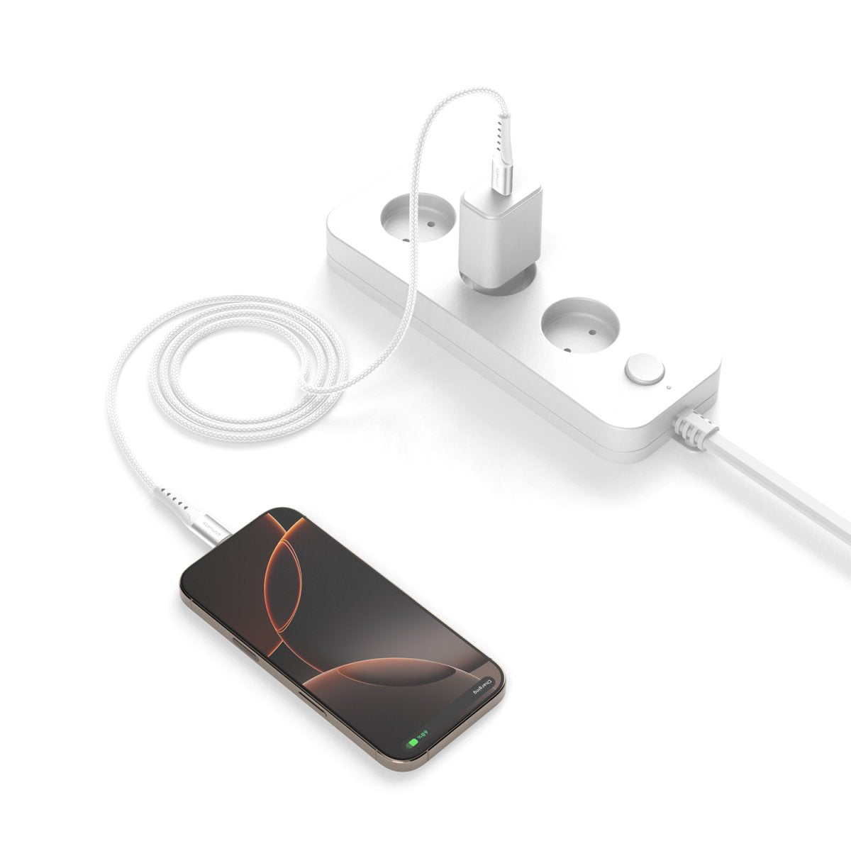 EAN 4252011911349 - 4smarts 541452 cable USB 1,5 m USB C Blanco imagen 3
