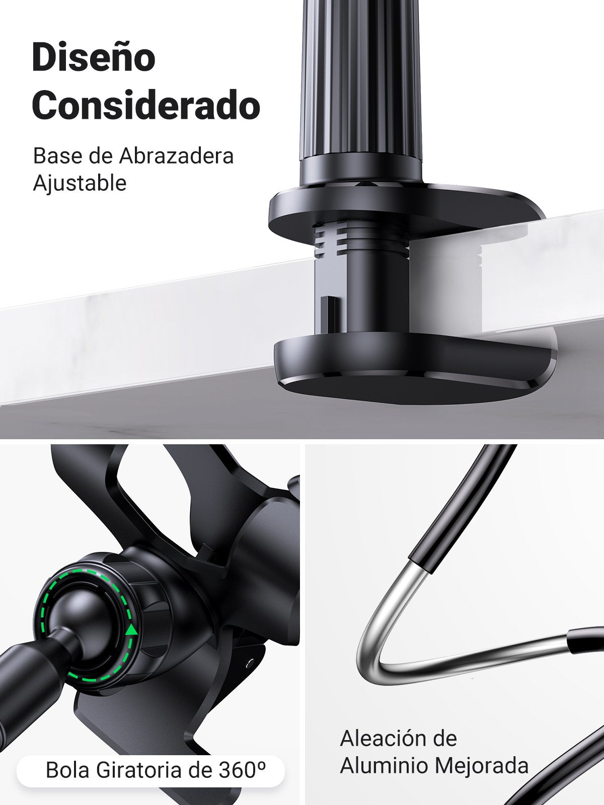 EAN 6957303889068 - Ugreen 80906 soporte Soporte pasivo Teléfono móvil/smartphone Negro imagen 6
