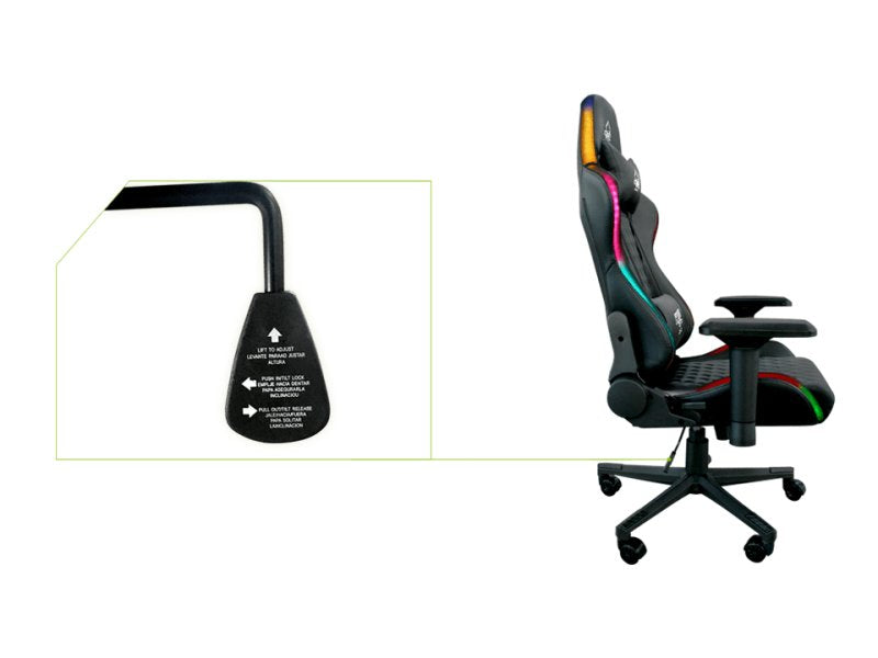 Keep Out Xspro Rgb/Negro Silla Gaming
