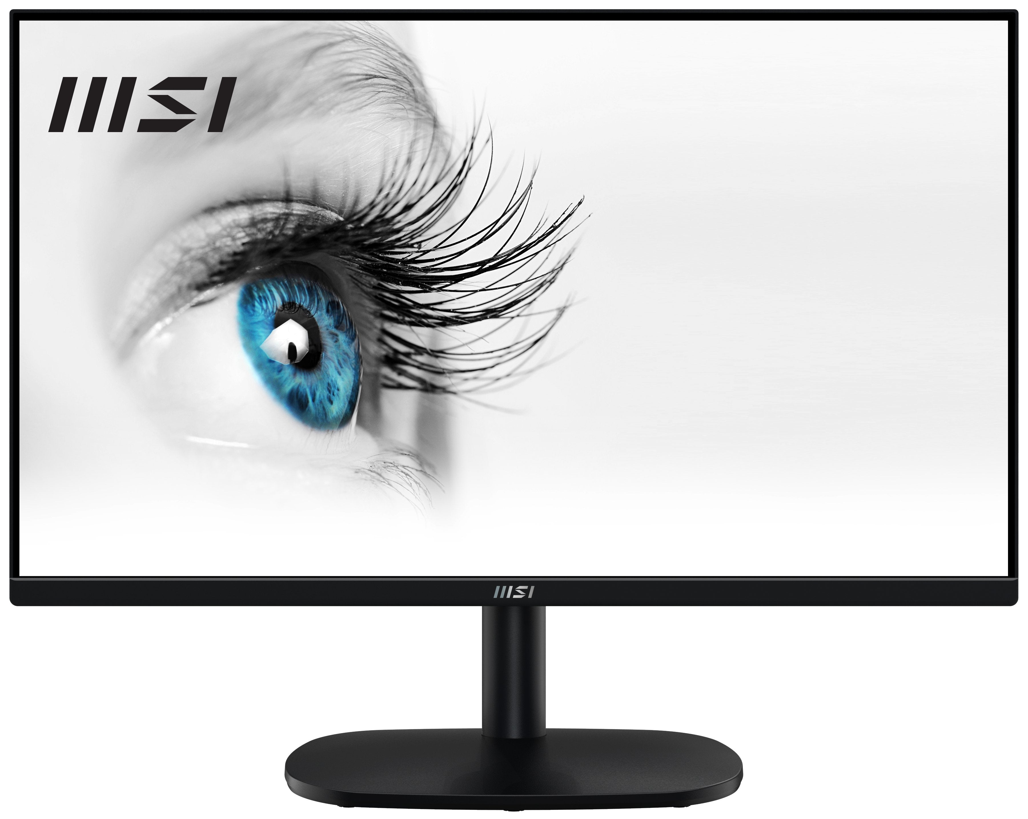 Monitor Msi Pro Mp245vde, Led 23,8 "Negro, Fullhd, Va, Adaptive Sync, Hdmi, Vga, Panel 100hz 9s6-3pc0cm-003