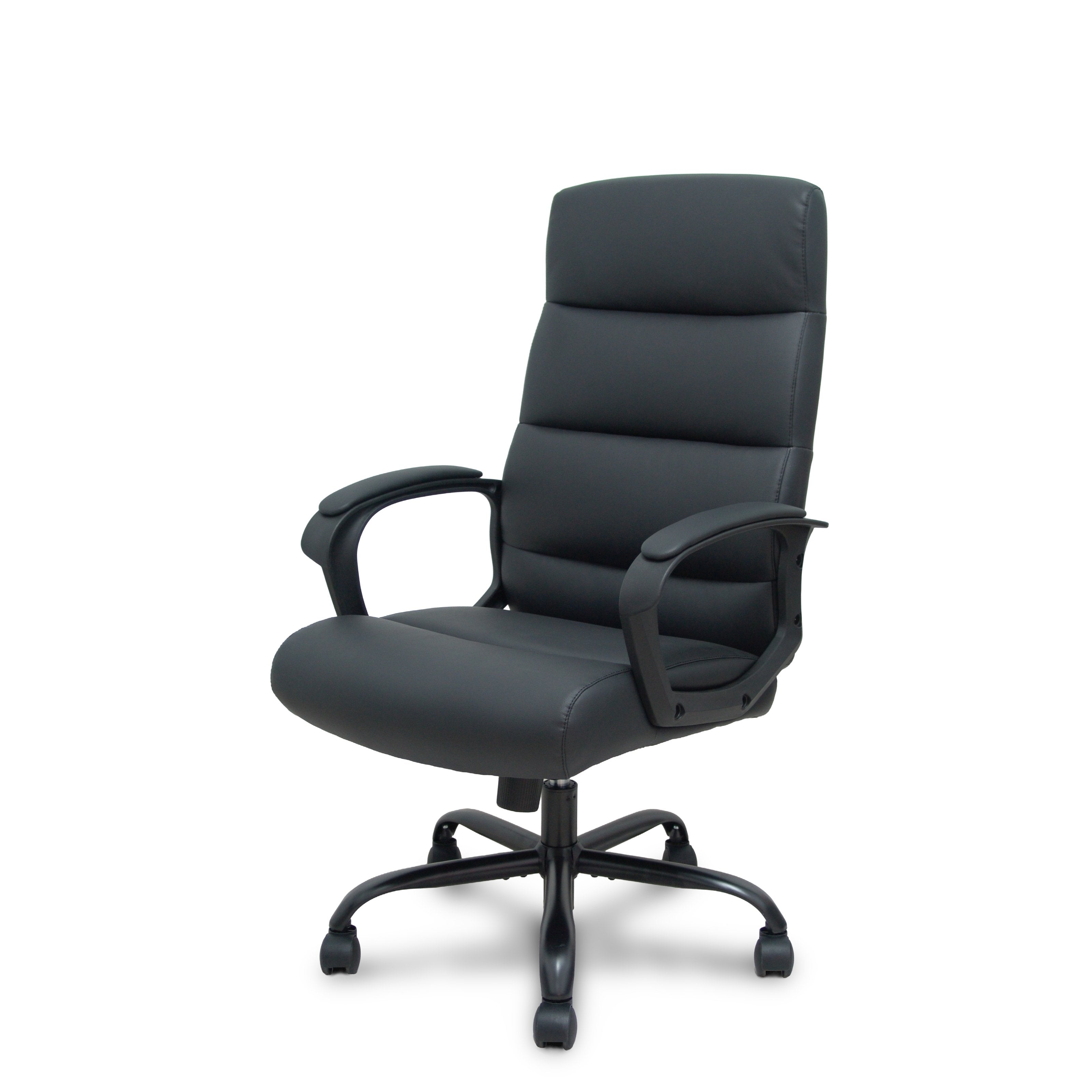 Piqueras Y Crespo Forol Sillon Opti545 Similpiel Negro Base Metalica Negra