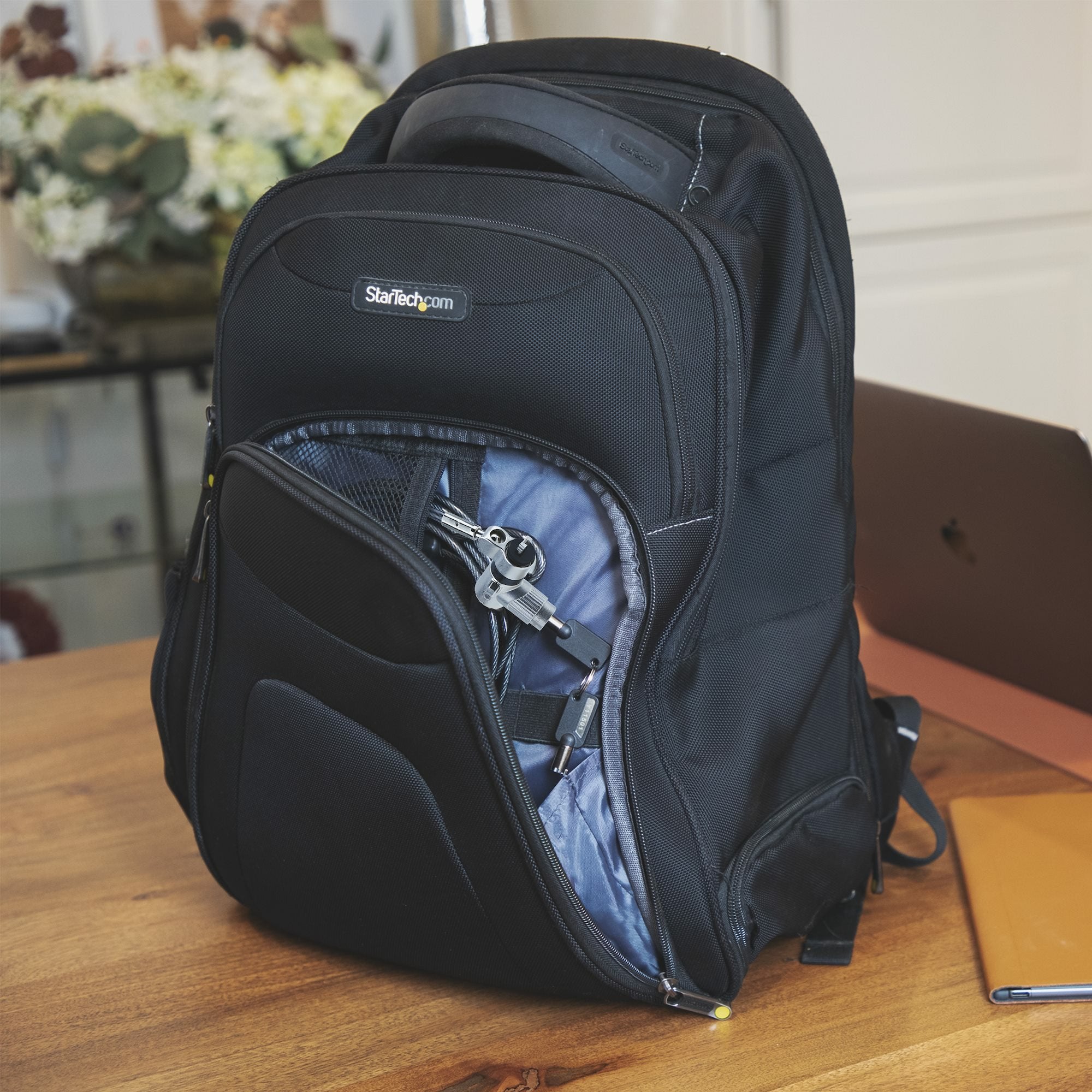 Startech.Com Univka25-Laptop-Lock Cable Antirrobo Negro 2 M