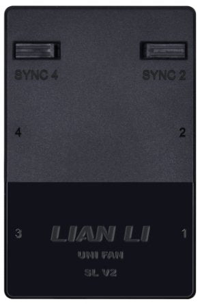 Lian Li Uni Hub Slv2 L-Connect 3 Controller - Black/White