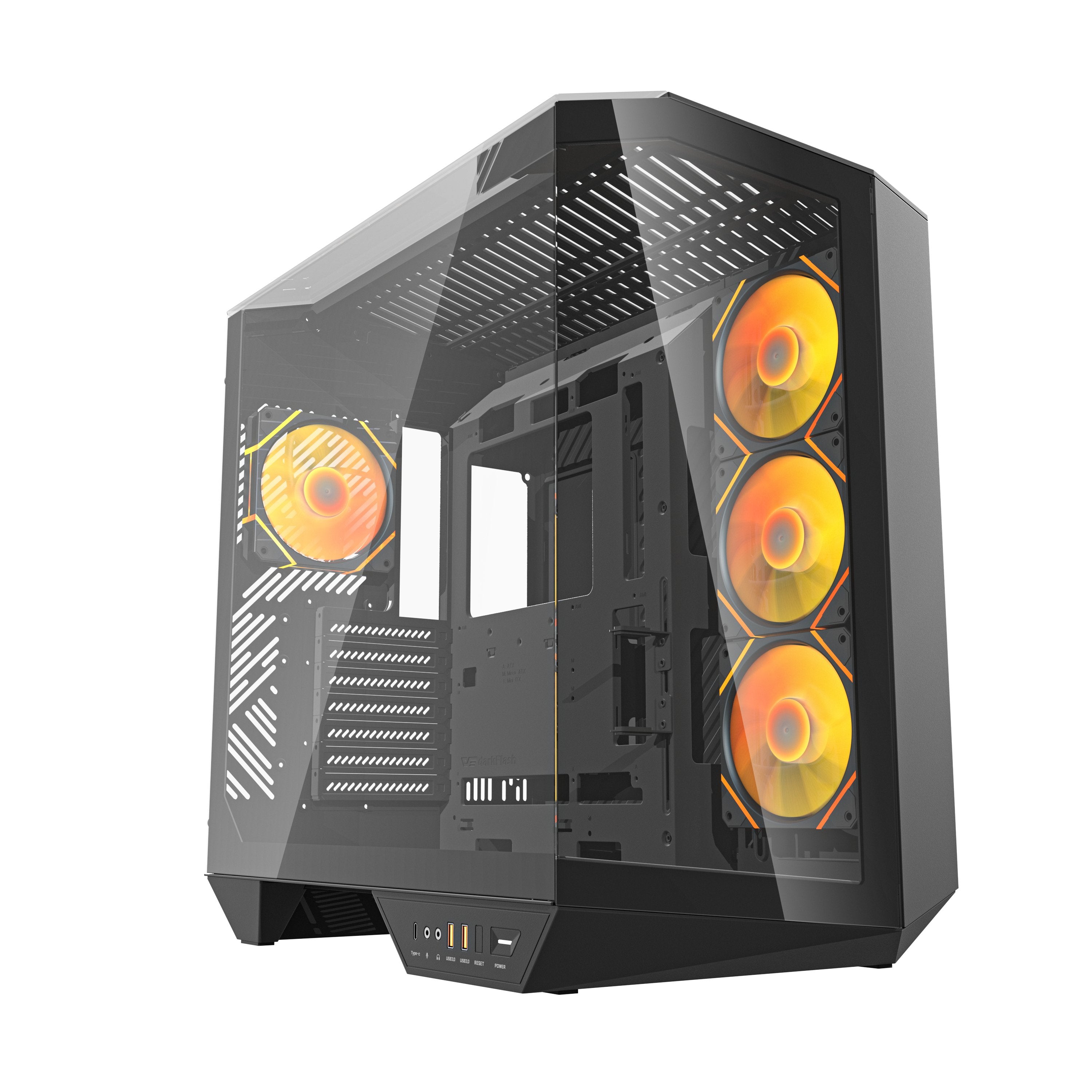 EAN 4711527004315 - darkFlash DC-DY470-B-ES1 carcasa de ordenador Full Tower Negro imagen 1