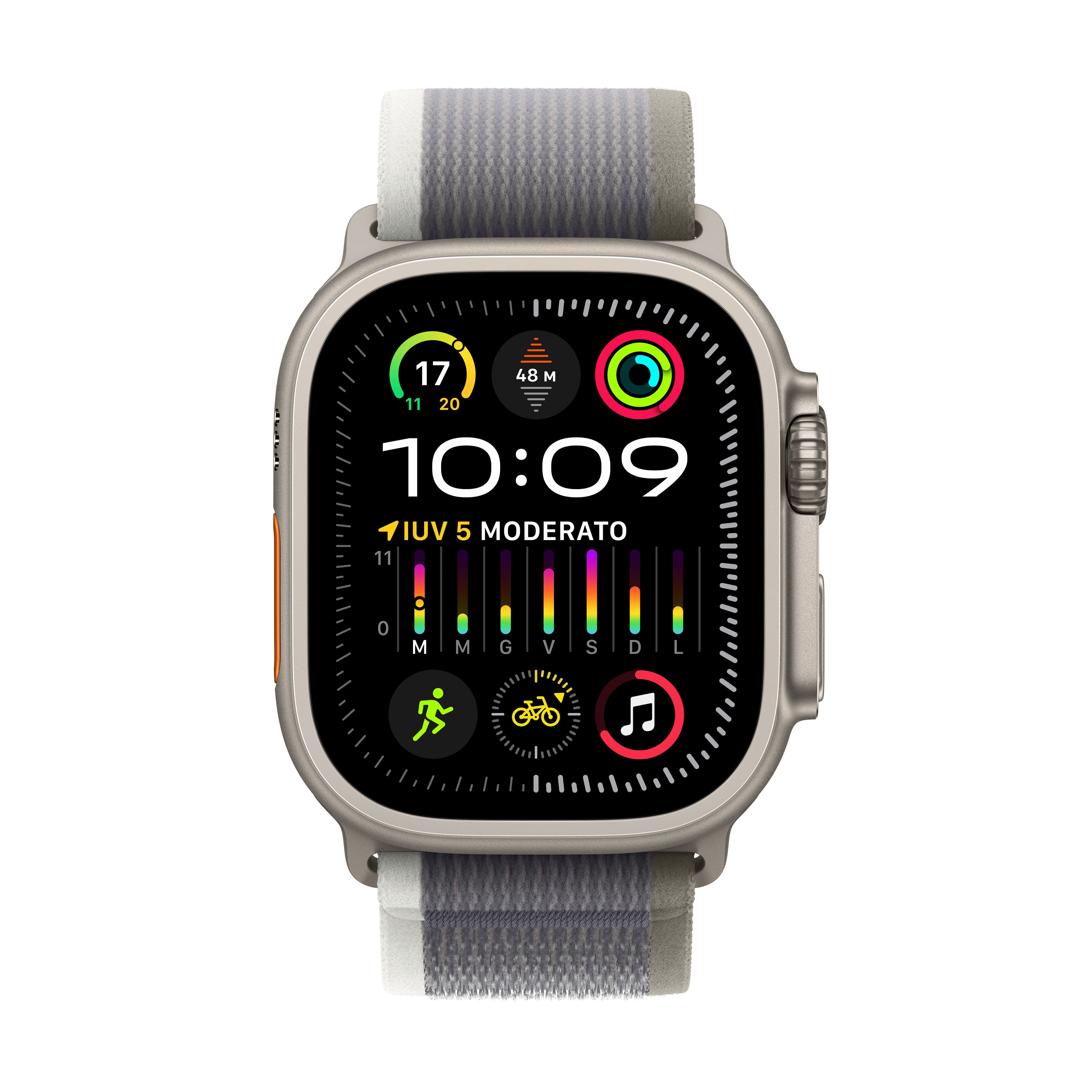 EAN 0194253831044 - Apple Watch Ultra 2 OLED 49 mm Digital 410 x 502 Pixeles Pantalla táctil 4G Titanio GPS (satélite) imagen 2