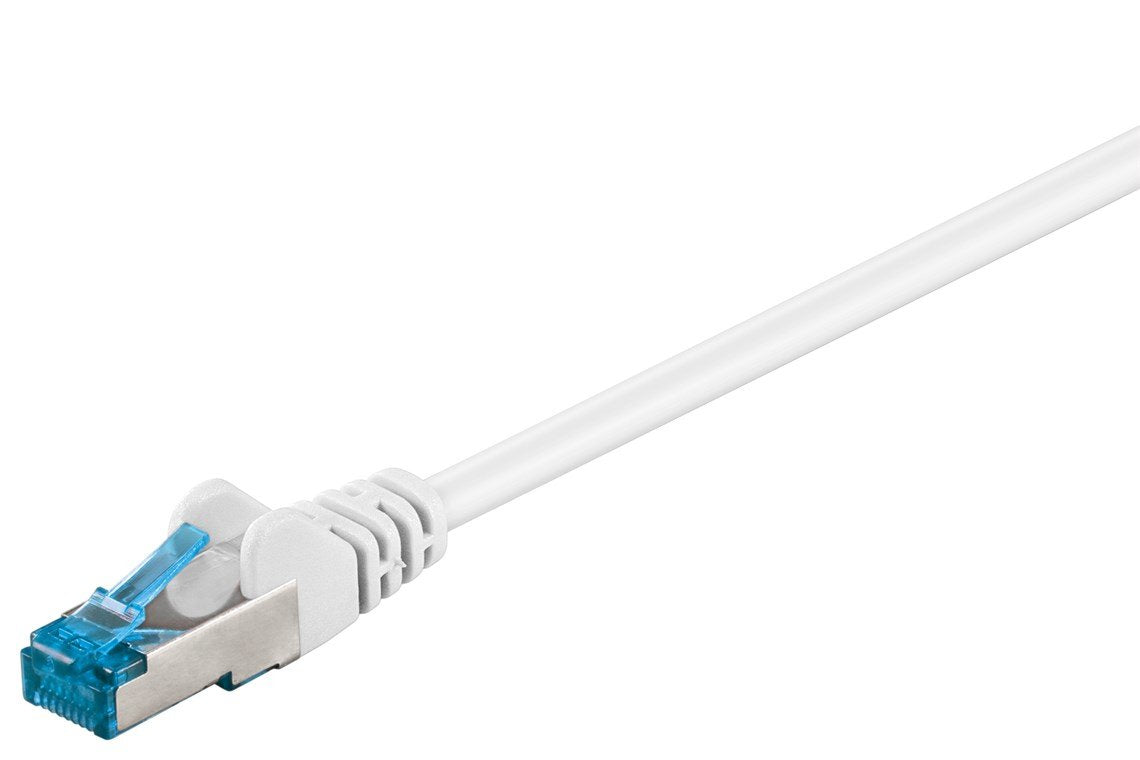Goobay 94158 Cable De Red 0,25 M Cat6a S/Ftp (S-Stp) Blanco