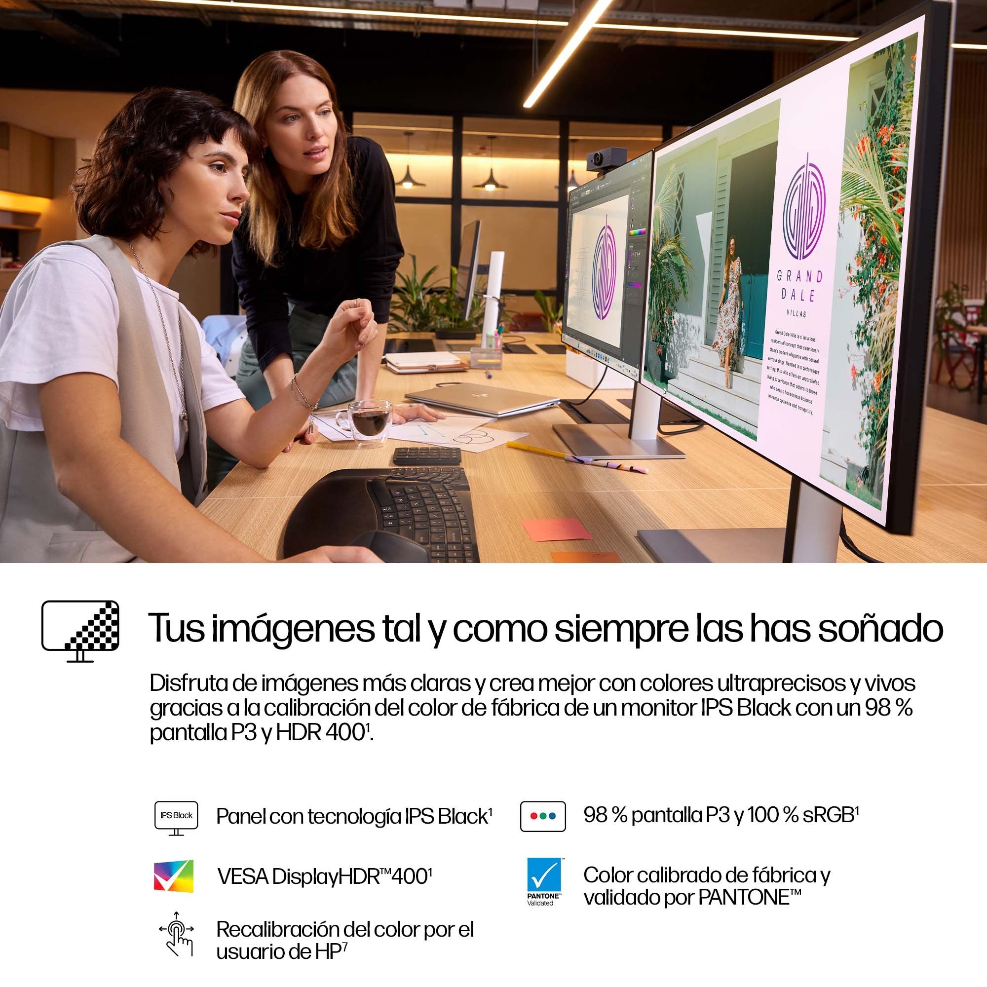 EAN 5715063476376 - HP Series 7 Pro 27 inch QHD Monitor - 727pq pantalla para PC 68,6 cm (27") 2560 x 1440 Pixeles Quad HD imagen 7