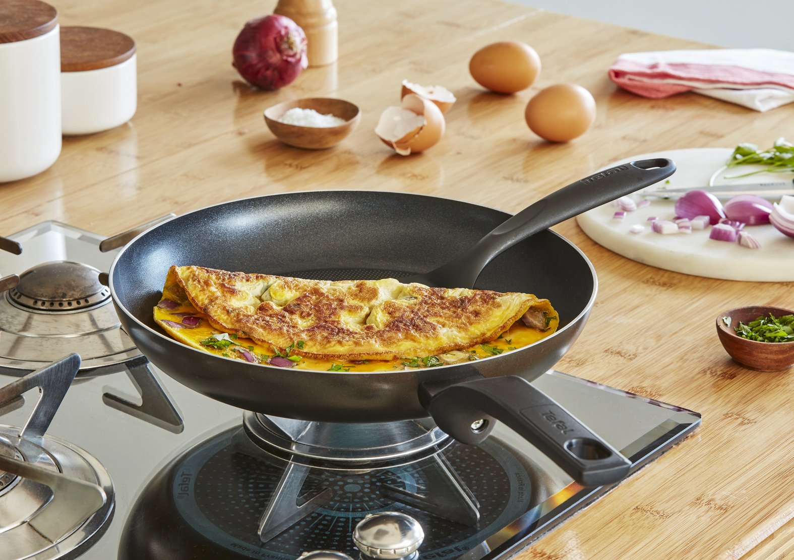 EAN 3168430305137 - Tefal Easy Cook & Clean B55504 Sartén multiuso Alrededor imagen 3
