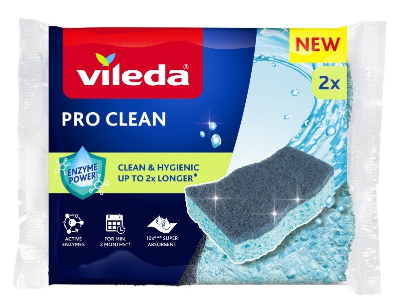 EAN 4023103256729 - Vileda 179253 esponja Rectangular Azul 2 pieza(s) imagen 2