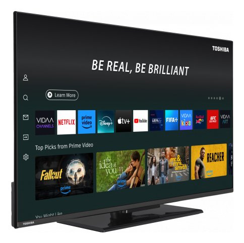 EAN 4024862134853 - Toshiba 43UV3F63DG Televisor 109,2 cm (43") 4K Ultra HD Smart TV Negro 350 cd / m² imagen 2