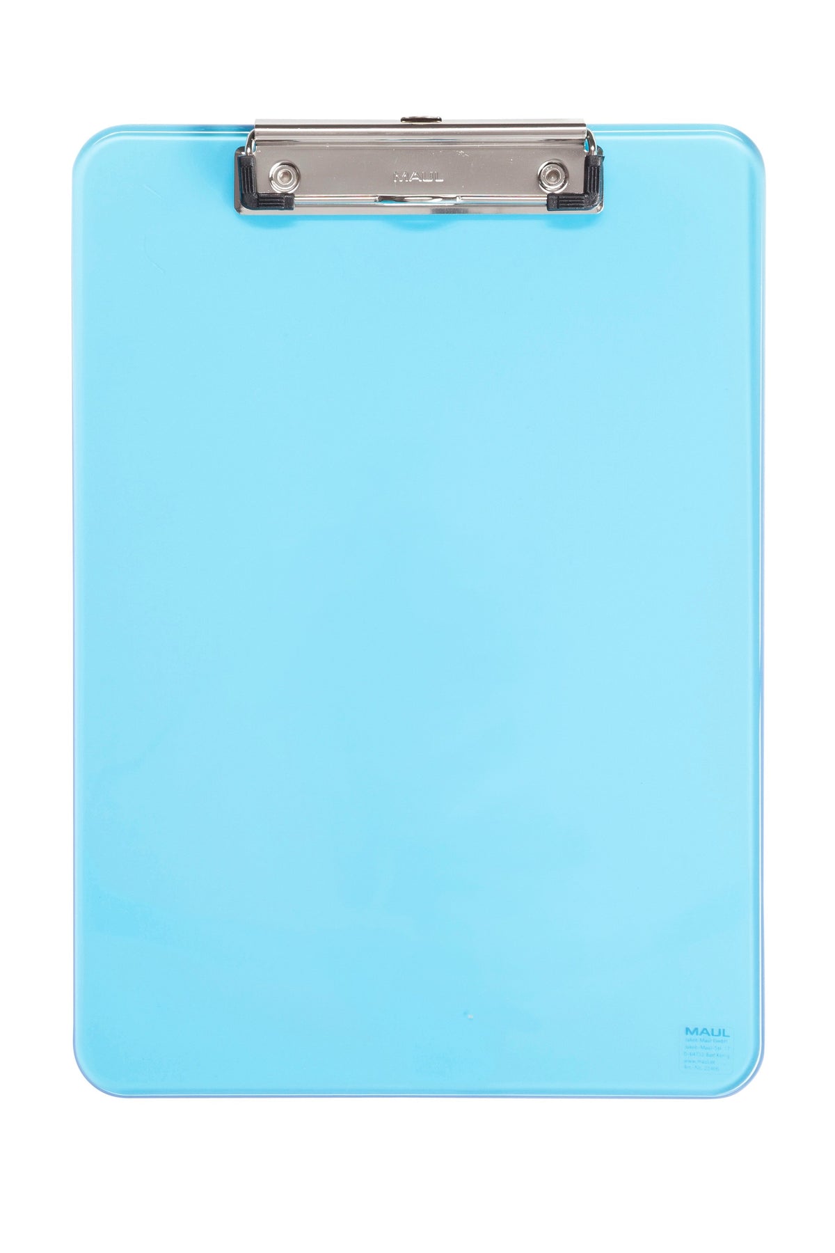 EAN 4002390062053 - MAUL 2340631 portapapel A4 Plástico Azul, Transparente imagen 3