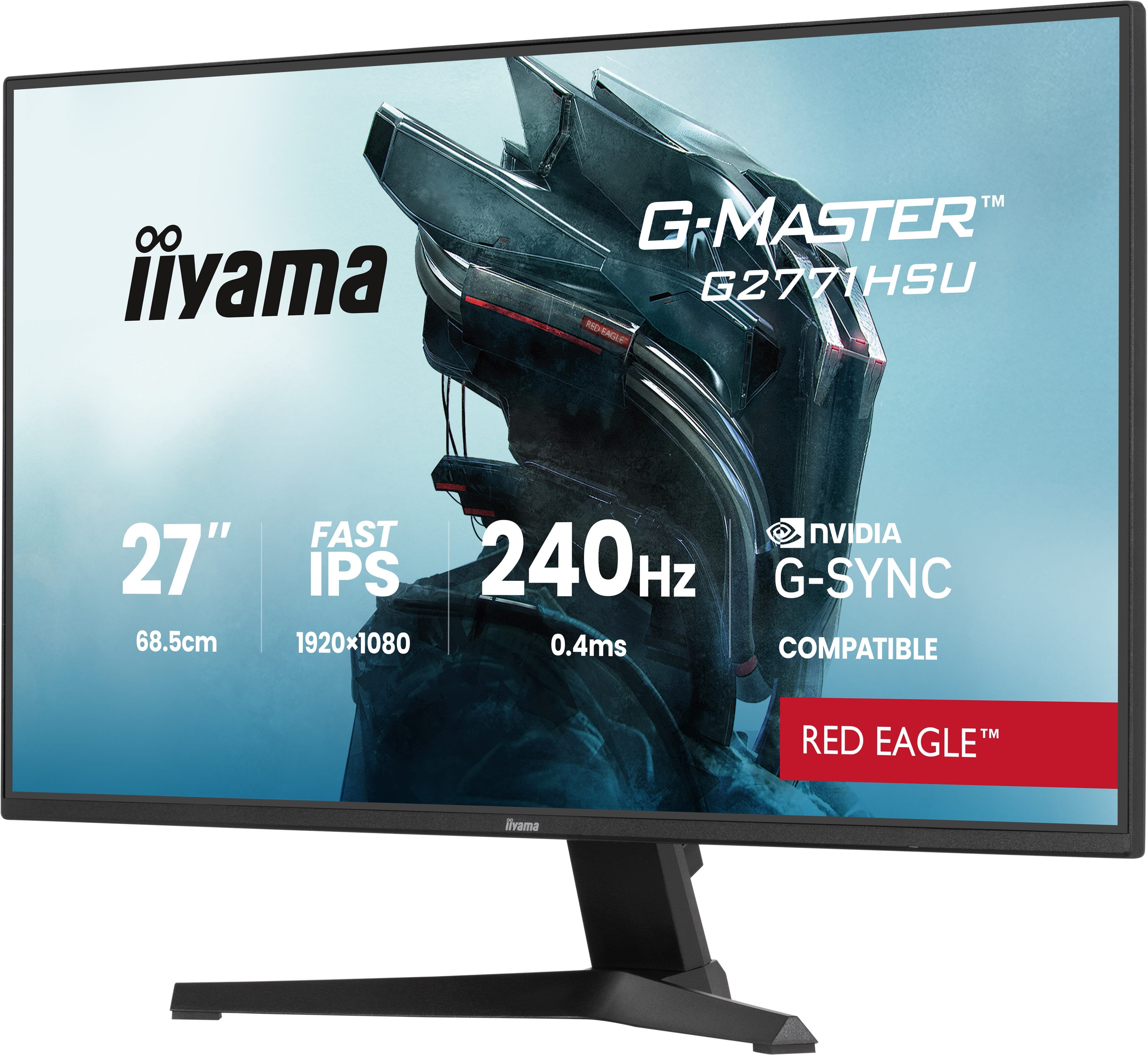EAN 4948570126453 - iiyama G-MASTER G2771HSU-B1 pantalla para PC 68,6 cm (27") 1920 x 1080 Pixeles Full HD Negro imagen 2
