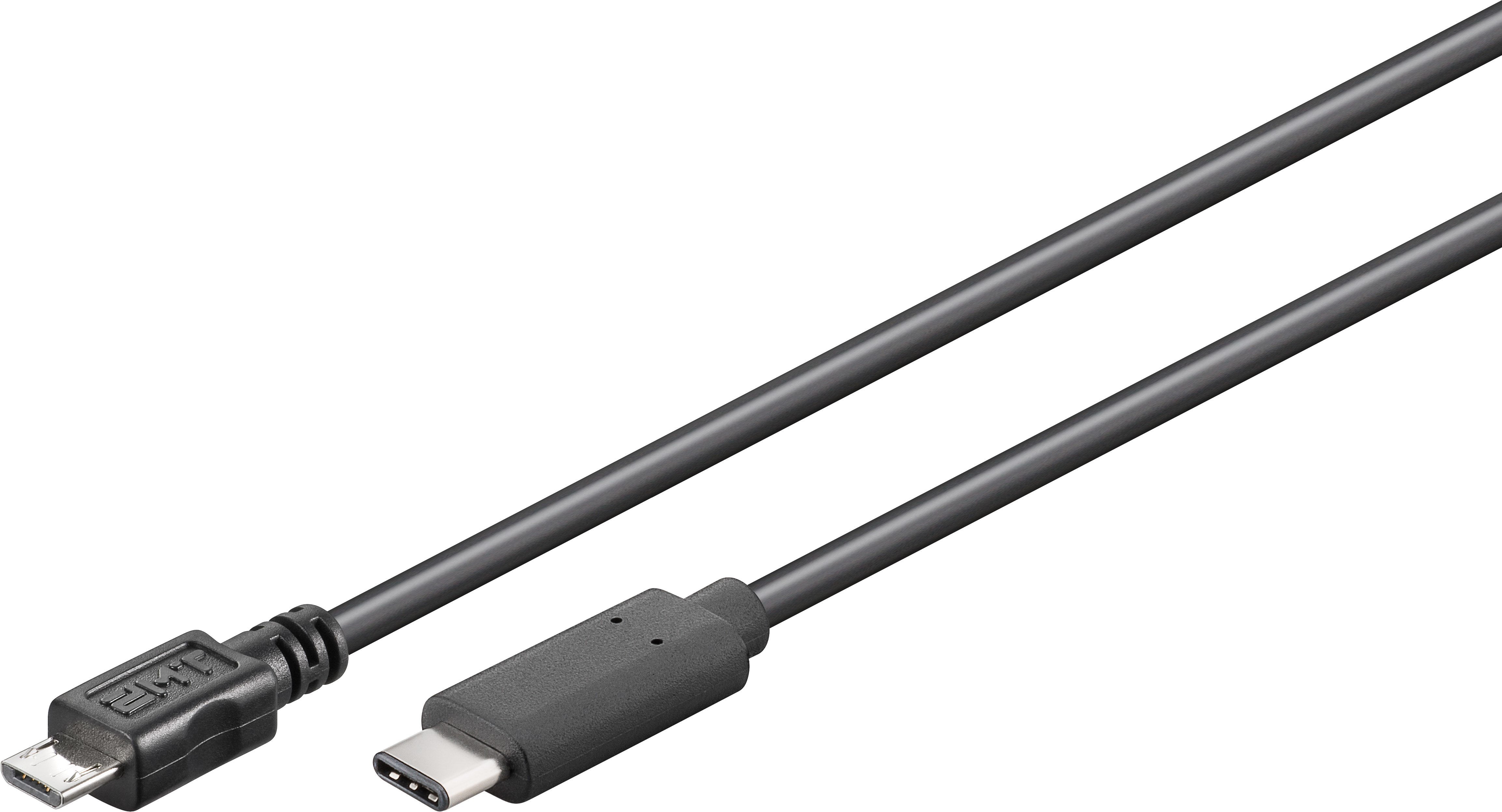 EAN 4040849678950 - Goobay 67895 cable USB USB 2.0 0,2 m Micro-USB B USB C Negro imagen 1