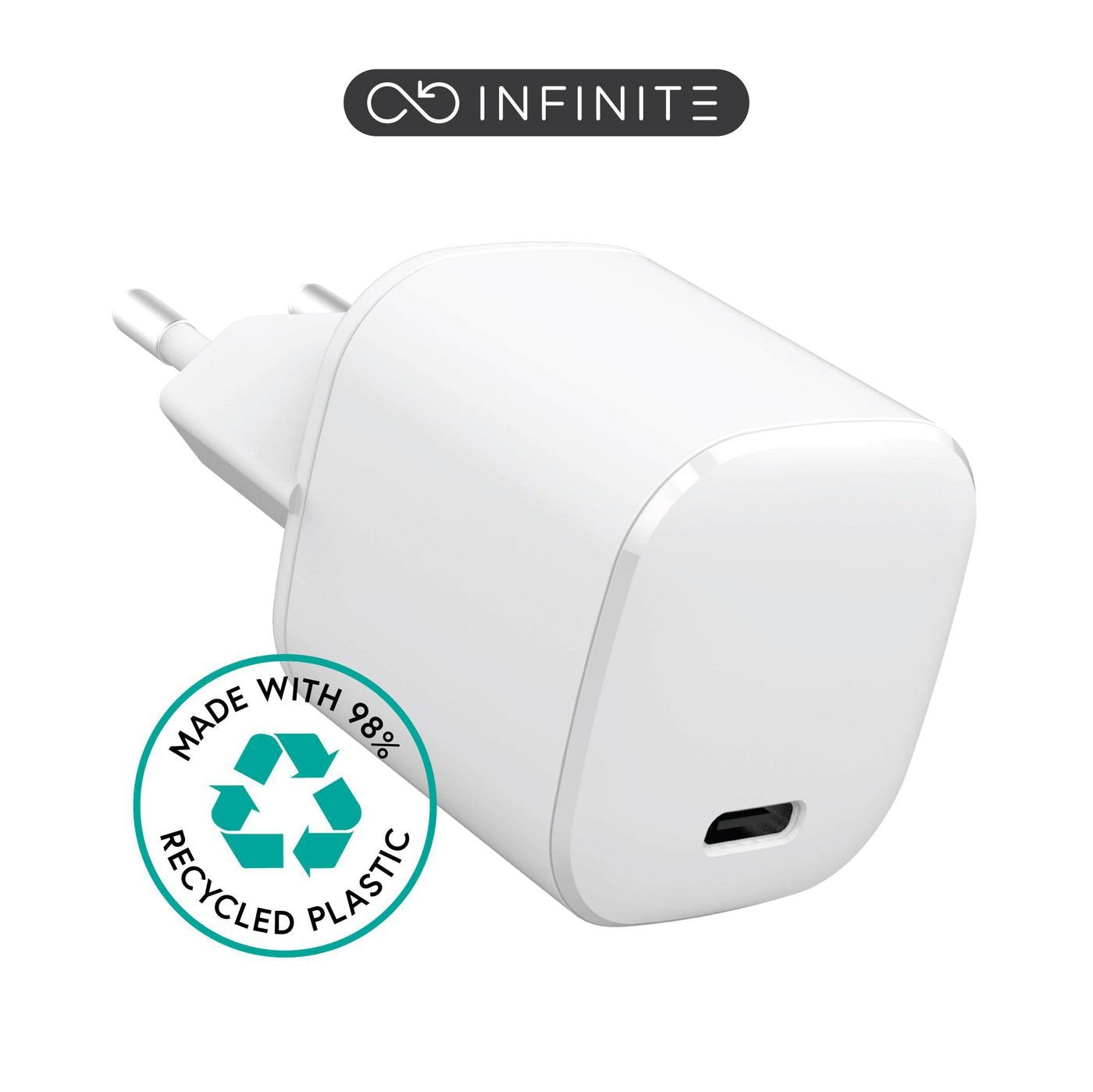 EAN 5715063034729 - eSTUFF ES637025 cargador de dispositivo móvil Smartphone, Reloj inteligente, Tableta Blanco Corriente alt imagen 1