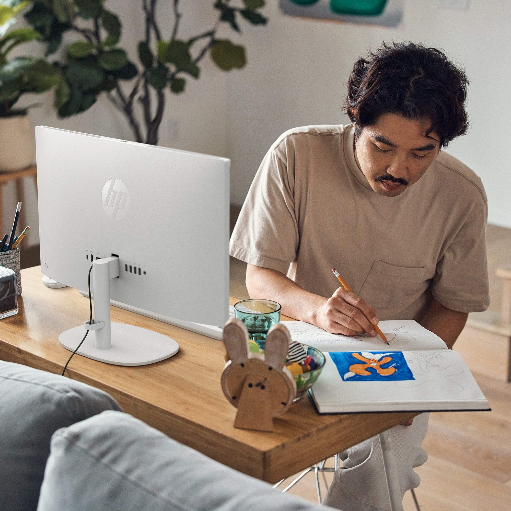 EAN 0198415202680 - HP 22-dg0037ns Intel® Core™ i3 i3-N300 54,6 cm (21.5") 1920 x 1080 Pixeles PC todo en uno 8 GB DDR5-SDRAM imagen 16